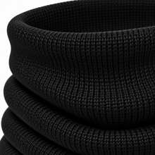 Carica l'immagine nel visualizzatore di Gallery, Riviera Collo In Cashmere Tubolare Nero
