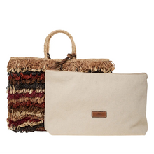 Carica l'immagine nel visualizzatore di Gallery, Afar Keisha Large Borsa Rafia Multiland