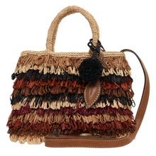 Carica l'immagine nel visualizzatore di Gallery, Afar Keisha Small Borsa Rafia Multiland