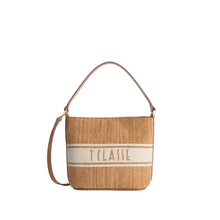 Carica l'immagine nel visualizzatore di Gallery, Alviero Martini 1^A Classe Rafia Coast Secchiello Tabacco