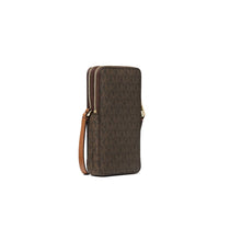 Carica l'immagine nel visualizzatore di Gallery, Michael Kors Borsa Portatelefono Jet Set Bronzo/Ghianda