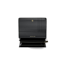 Carica l'immagine nel visualizzatore di Gallery, Michael Kors Portafoglio Jet Set Grande Con Patta Black