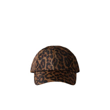 Carica l'immagine nel visualizzatore di Gallery, Borbonese Cappello Baseball In Tessuto Riciclato Leopard Corteccia
