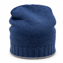 Carica l'immagine nel visualizzatore di Gallery, Riviera Berretto In Cashmere Double Face Gris1/Blumel