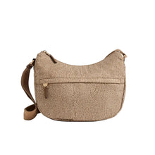 Carica l'immagine nel visualizzatore di Gallery, Borbonese B-Club Luna Bag Middle Beige/Marrone