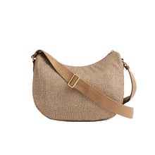Carica l'immagine nel visualizzatore di Gallery, Borbonese B-Club Luna Bag Middle Beige/Marrone