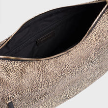 Carica l'immagine nel visualizzatore di Gallery, Borbonese B-Club Luna Bag Middle Op Naturale/Nero