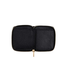 Carica l'immagine nel visualizzatore di Gallery, Borbonese Portafoglio Small Zip Around Dark Black