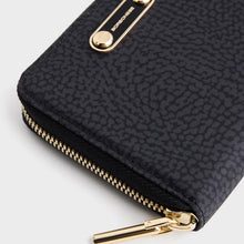 Carica l'immagine nel visualizzatore di Gallery, Borbonese Portafoglio Small Zip Around Dark Black