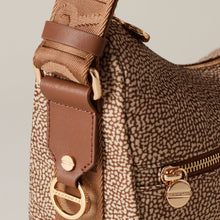 Carica l'immagine nel visualizzatore di Gallery, Borbonese Luna Bag Small Beige/Marrone