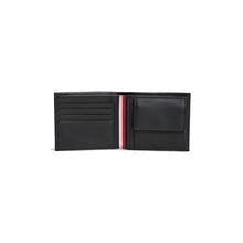 Carica l'immagine nel visualizzatore di Gallery, Tommy Hilfiger Portafoglio Bifold Corporate Con Moneta Black