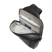 Carica l'immagine nel visualizzatore di Gallery, Piquadro Zaino Monospalla Pelle Nero