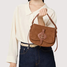 Carica l'immagine nel visualizzatore di Gallery, Coccinelle Mavery Suede Small Cognac/Cognac