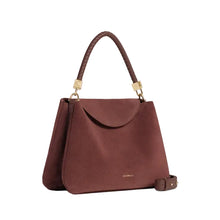 Carica l'immagine nel visualizzatore di Gallery, Coccinelle Tiggy Medium Suede Bimaterial Berry/Berry