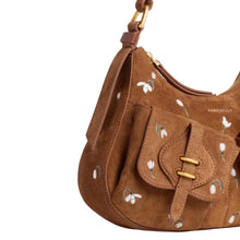 Carica l'immagine nel visualizzatore di Gallery, Coccinelle Mavery Pocket Suede Small Cognac