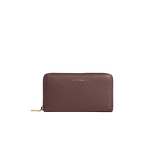 Carica l'immagine nel visualizzatore di Gallery, Coccinelle Portafoglio Zip Around Large Metallic Soft Berry