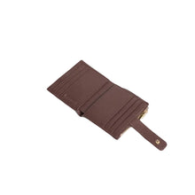 Carica l'immagine nel visualizzatore di Gallery, Coccinelle Portatessere Metallic Soft Medium Berry