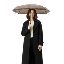Carica l'immagine nel visualizzatore di Gallery, Borbonese Ombrello Super Mini Nero/Op Naturale
