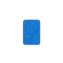 Carica l'immagine nel visualizzatore di Gallery, Piquadro Portacarte MagSafe In Pelle Con Anello Blu