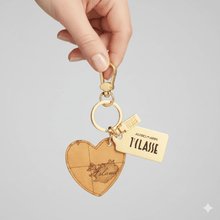 Carica l'immagine nel visualizzatore di Gallery, Alviero Martini 1^ Classe Geo Classic Portachiavi Cuore W279 - STANGA Pelletteria
