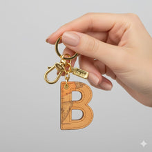 Carica l'immagine nel visualizzatore di Gallery, Alviero Martini 1^ Classe Geo Classic Portachiavi Lettera B P00B - STANGA Pelletteria