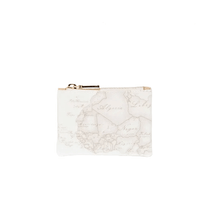 Carica l'immagine nel visualizzatore di Gallery, Alviero Martini 1^ Classe Pochette Media Rettangolare Geo White M002 - STANGA Pelletteria