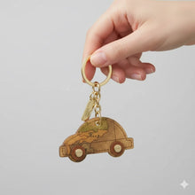 Carica l'immagine nel visualizzatore di Gallery, Alviero Martini 1^ Classe Portachiavi Charms Macchina W287 - STANGA Pelletteria