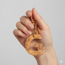 Carica l'immagine nel visualizzatore di Gallery, Alviero Martini 1^ Classe Portachiavi Geo Classic Lettera G P00G - STANGA Pelletteria