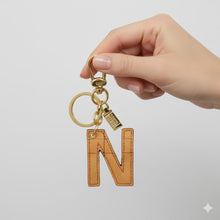 Carica l'immagine nel visualizzatore di Gallery, Alviero Martini 1^ Classe Portachiavi Geo Classic Lettera N P00N - STANGA Pelletteria