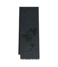 Carica l'immagine nel visualizzatore di Gallery, Alviero Martini 1^ Classe Sciarpa Geo Pieno Blue Lapis - STANGA Pelletteria