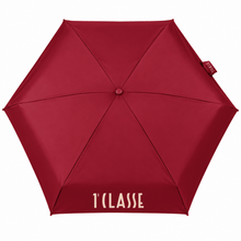 Carica l'immagine nel visualizzatore di Gallery, Alviero Martini 1^ Classe Super Mini Ombrello Logo Burgundy - STANGA Pelletteria