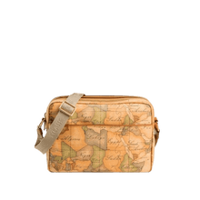 Carica l'immagine nel visualizzatore di Gallery, Alviero Martini 1^A Classe Borsa Geo Classic Tracolla Doppia Zip - STANGA Pelletteria