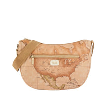 Carica l'immagine nel visualizzatore di Gallery, Alviero Martini 1^A Classe Borsa Geo Soft Mezzaluna Media Avorio - STANGA Pelletteria