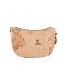 Carica l'immagine nel visualizzatore di Gallery, Alviero Martini 1^A Classe Borsa Geo Soft Mezzaluna Media Avorio - STANGA Pelletteria