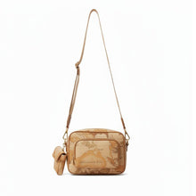 Carica l'immagine nel visualizzatore di Gallery, Alviero Martini 1^A Classe Borsa Geo Soft Tracolla Reporter Con Portamonete S005 - STANGA Pelletteria