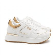 Carica l'immagine nel visualizzatore di Gallery, Alviero Martini 1^A Classe Sneakers Bianche/Geo Classic Alte - STANGA Pelletteria