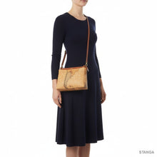 Carica l'immagine nel visualizzatore di Gallery, Alviero Martini 1^A Classe Tracolla Geo Classic E015 - STANGA Pelletteria