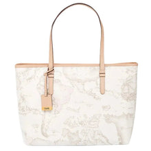 Carica l'immagine nel visualizzatore di Gallery, Alviero Martini 1^Classe Borsa Shopping Grande Geo White D007 - STANGA Pelletteria
