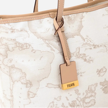 Carica l'immagine nel visualizzatore di Gallery, Alviero Martini 1^Classe Borsa Shopping Grande Geo White D007 - STANGA Pelletteria