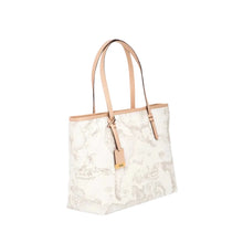 Carica l'immagine nel visualizzatore di Gallery, Alviero Martini 1^Classe Borsa Shopping Grande Geo White D007 - STANGA Pelletteria