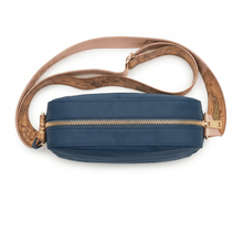 Carica l'immagine nel visualizzatore di Gallery, Alviero Martini 1^Classe Breeze Nylon Reporter Blu Pacifico - STANGA Pelletteria
