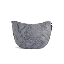 Carica l'immagine nel visualizzatore di Gallery, Alviero Martini 1^Classe Geo Soft Ranch Tracolla Mezzaluna Grande Geo Dark Grigio Scuro - STANGA Pelletteria