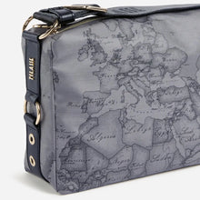 Carica l'immagine nel visualizzatore di Gallery, Alviero Martini 1^Classe Geo Soft Ranch Tracollina Geo Dark Grigio Scuro - STANGA Pelletteria