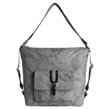Carica l'immagine nel visualizzatore di Gallery, Alviero Martini 1^Classe Highland Soft Zaino/Borsa Grigio Geo - STANGA Pelletteria