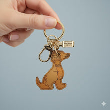 Carica l'immagine nel visualizzatore di Gallery, Alviero Martini 1^Classe Portachiavi Geo Classic Cane W285 - STANGA Pelletteria