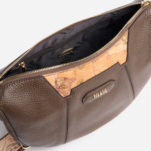 Carica l'immagine nel visualizzatore di Gallery, Alviero Martini 1^Classe Sierra Leather Mezzaluna Sequoia - STANGA Pelletteria