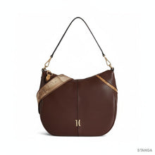 Carica l'immagine nel visualizzatore di Gallery, Alviero Martini 1^Classe Sottospalla Doppia Portabilità Mogano - STANGA Pelletteria