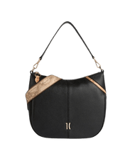 Carica l'immagine nel visualizzatore di Gallery, Alviero Martini 1^Classe Sottospalla Doppia Portabilità Nero - STANGA Pelletteria