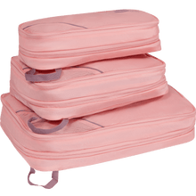 Carica l'immagine nel visualizzatore di Gallery, American Tourister Set Di 3 Packing Cubes (S - M - L) Pink/Mauve - STANGA Pelletteria