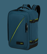 Carica l'immagine nel visualizzatore di Gallery, American Tourister Zaino Take2cabin S Harbor Blue - STANGA Pelletteria